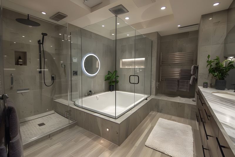 Space-Saving Corner Bathtub