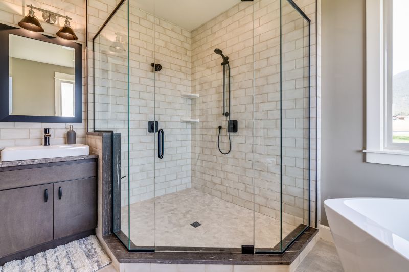 Elegant Glass Shower Enclosure